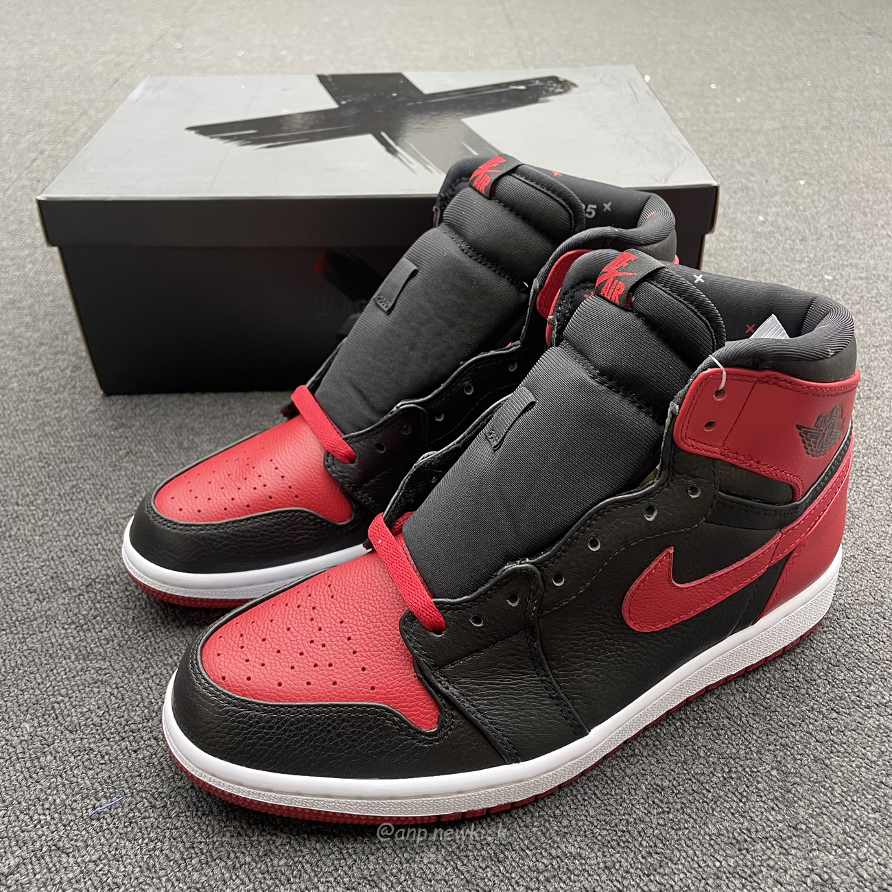 Air Jordan 1 Retro Banned B Grade 2011 432001 001 (13) - newkick.vip