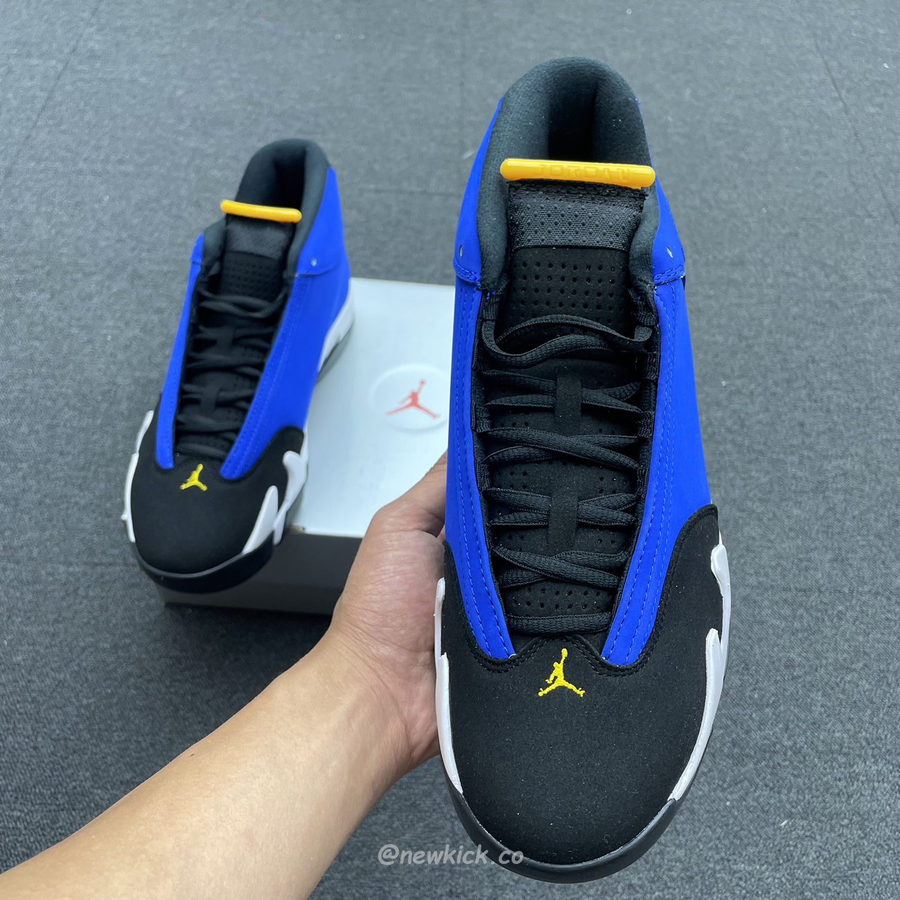 Air Jordan 14 Retro Laney 487471 407 (10) - newkick.vip