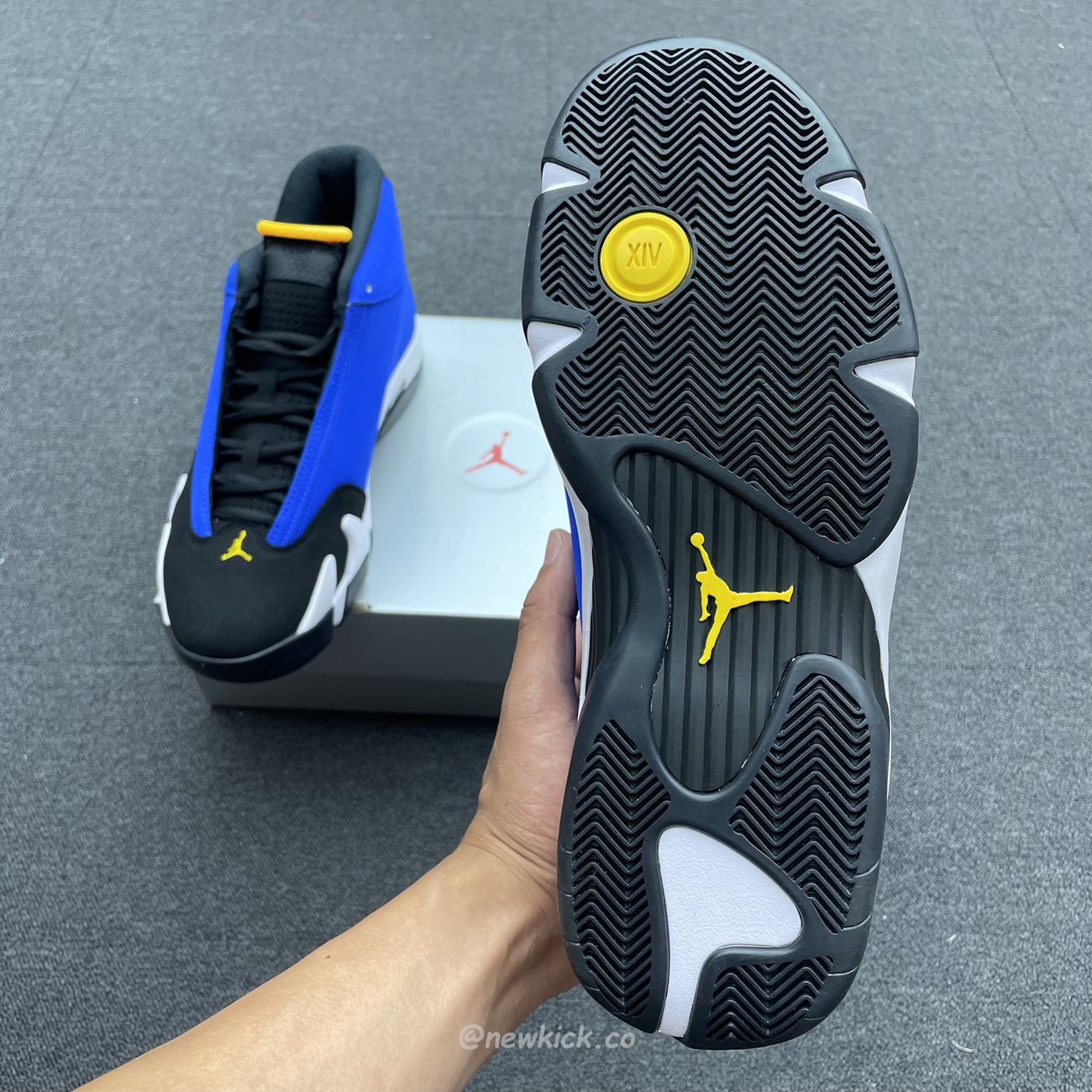 Air Jordan 14 Retro Laney 487471 407 (3) - newkick.vip