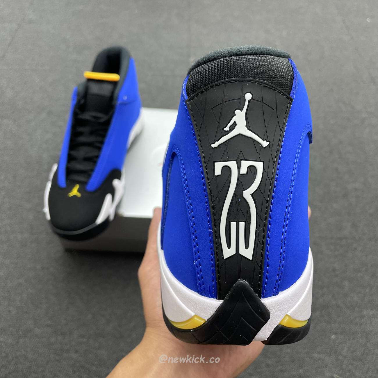 Air Jordan 14 Retro Laney 487471 407 (6) - newkick.vip