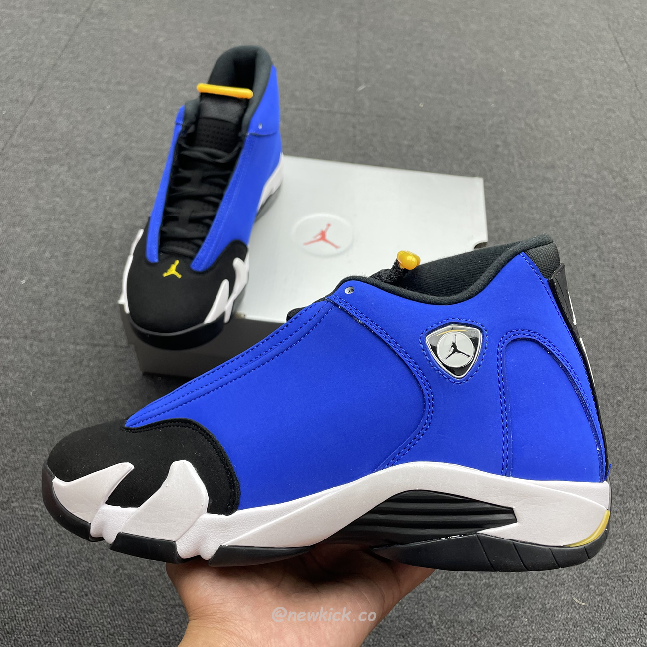 Air Jordan 14 Retro Laney 487471 407 (8) - newkick.vip