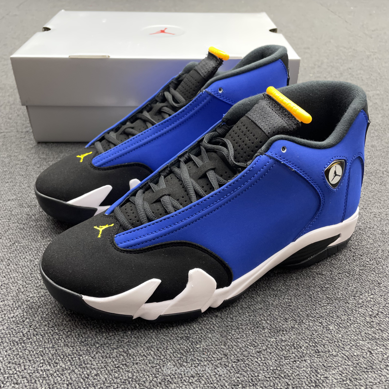 Air Jordan 14 Retro Laney 487471 407 (9) - newkick.vip