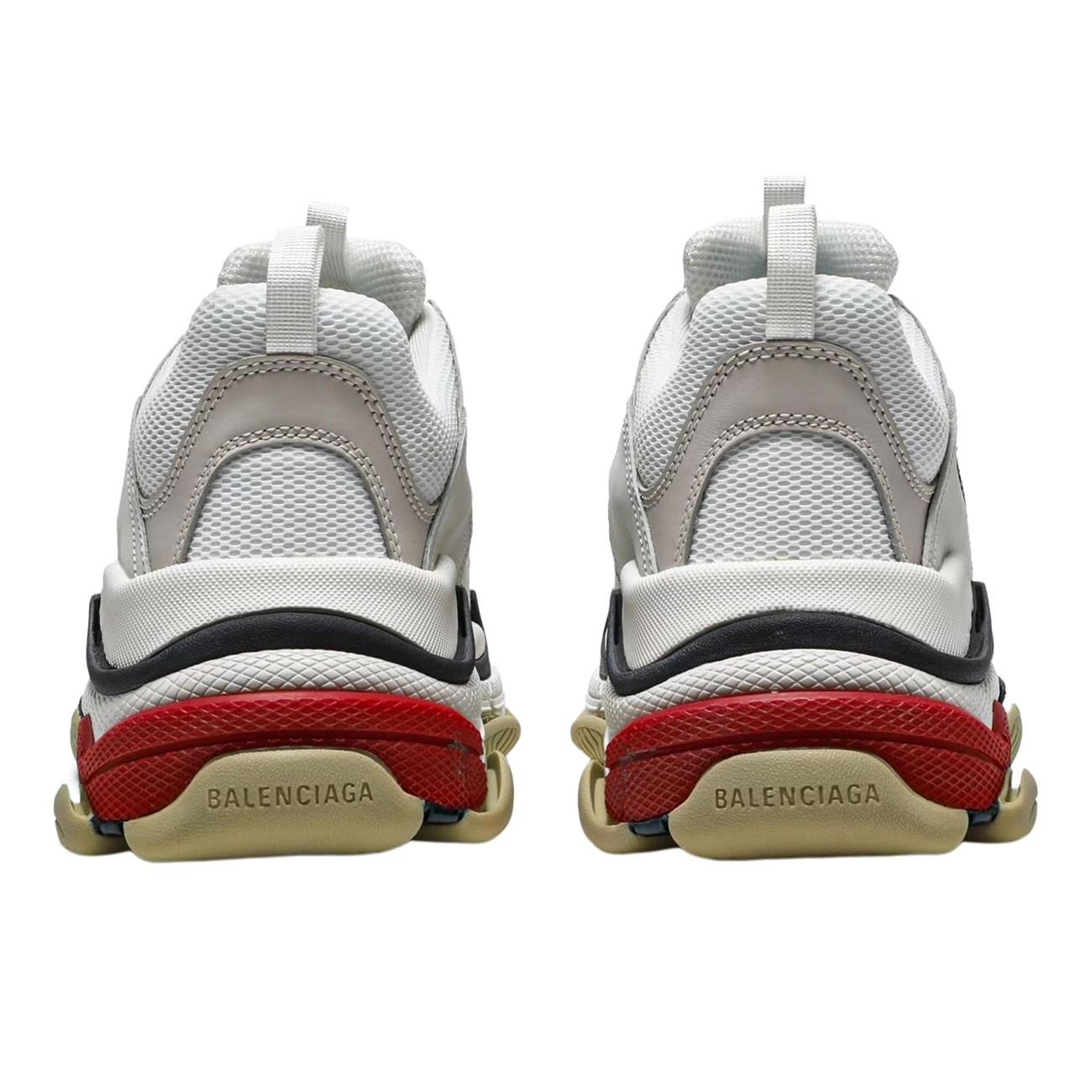 Balenciaga Triple S White Black Red 533882w09e19000 (3) - newkick.vip