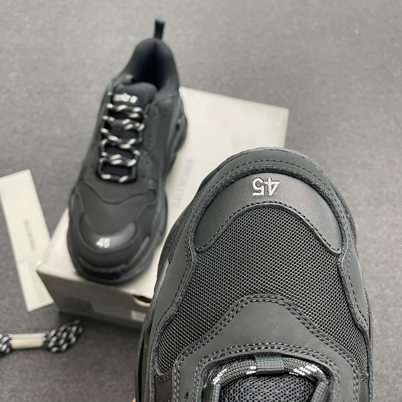 Balenciaga Triple S Black W 541624w09011000 (8) - newkick.vip