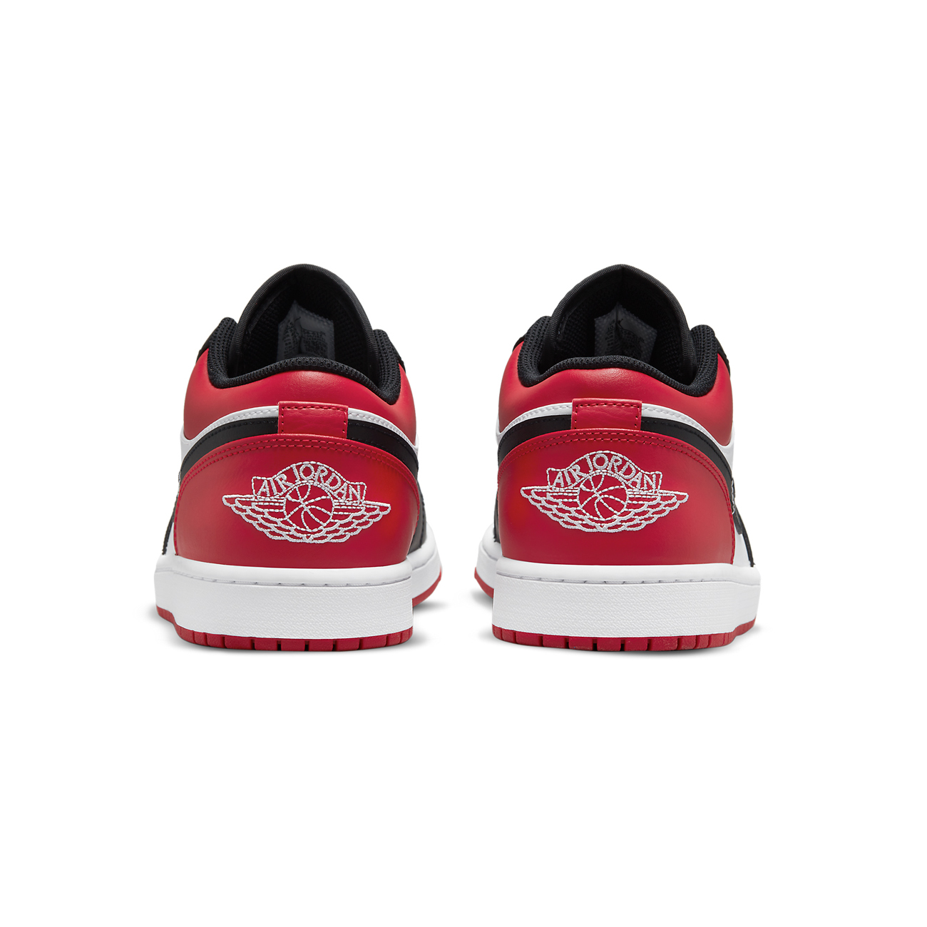 Air Jordan 1 Low Bred Toe 553558 612 (5) - newkick.vip