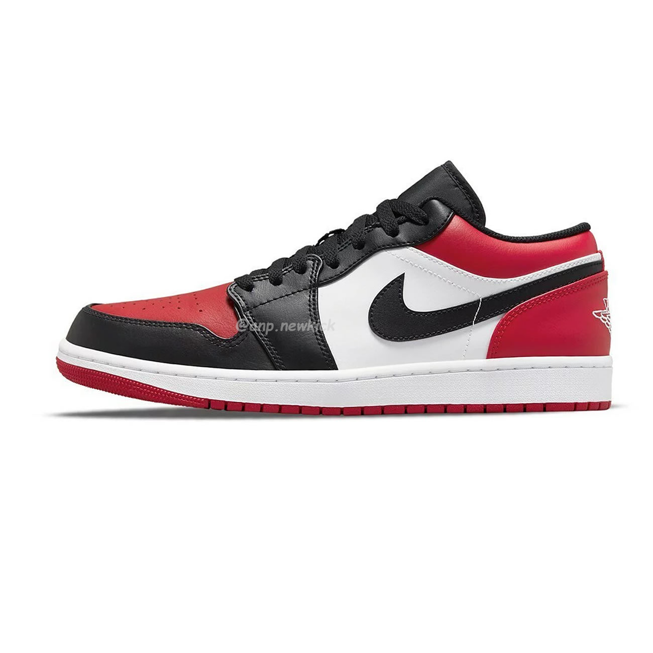 Air Jordan 1 Low Bred Toe Gs 553560 612 (1) - newkick.vip