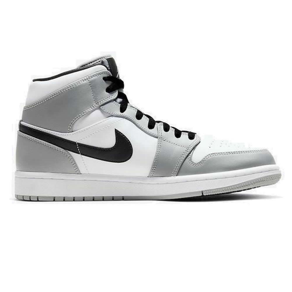 Air Jordan 1 Mid Light Smoke Grey (3) - newkick.vip