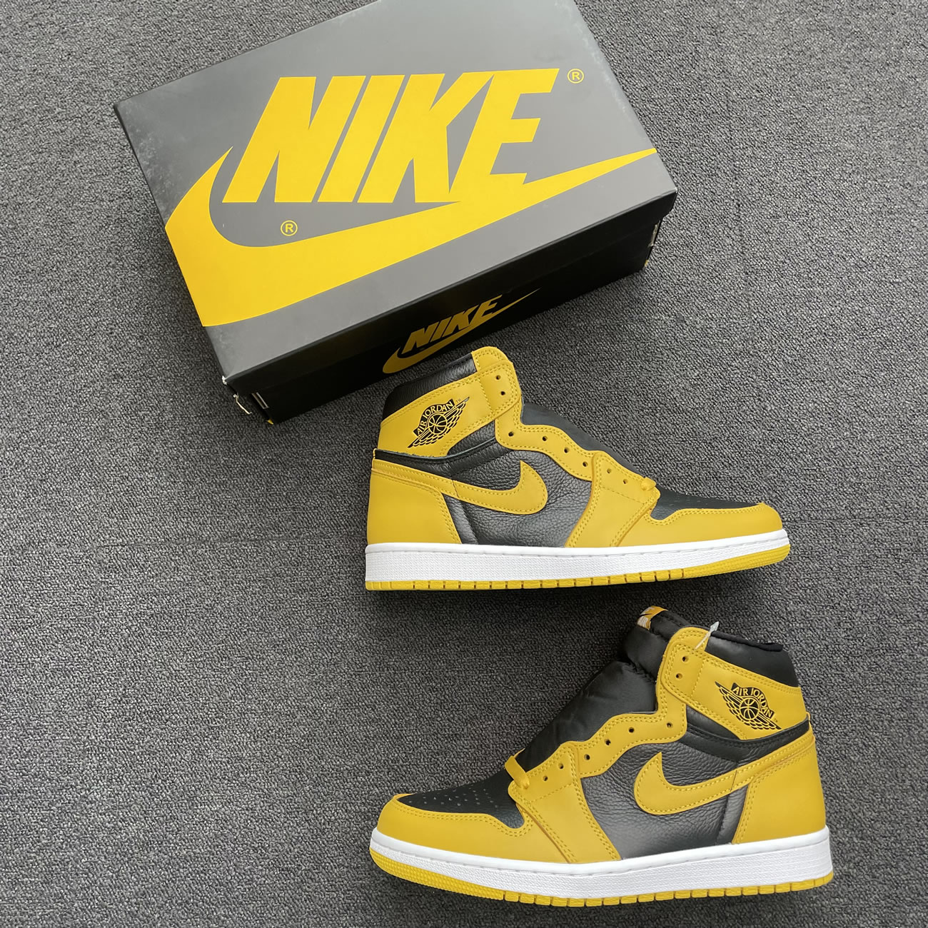 Jordan 1 Retro High Pollen 555088 701 (4) - newkick.vip