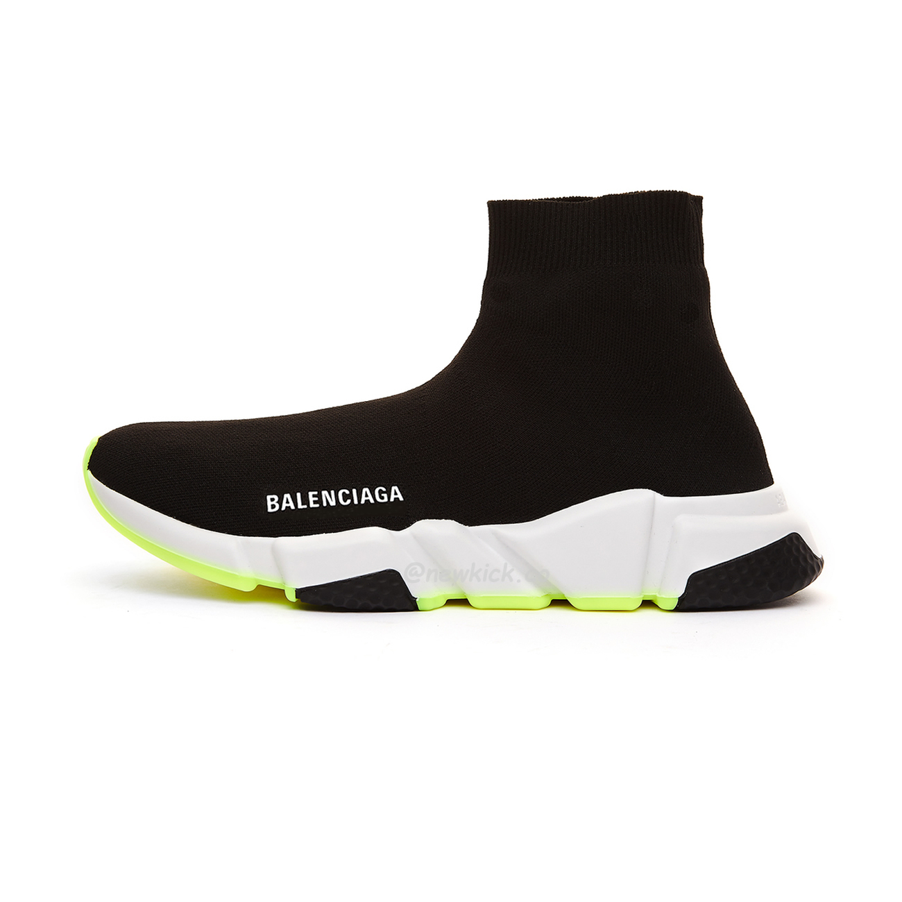 Balenciaga Speed Trainer Black Yellow 587280w17041016 (14) - newkick.vip