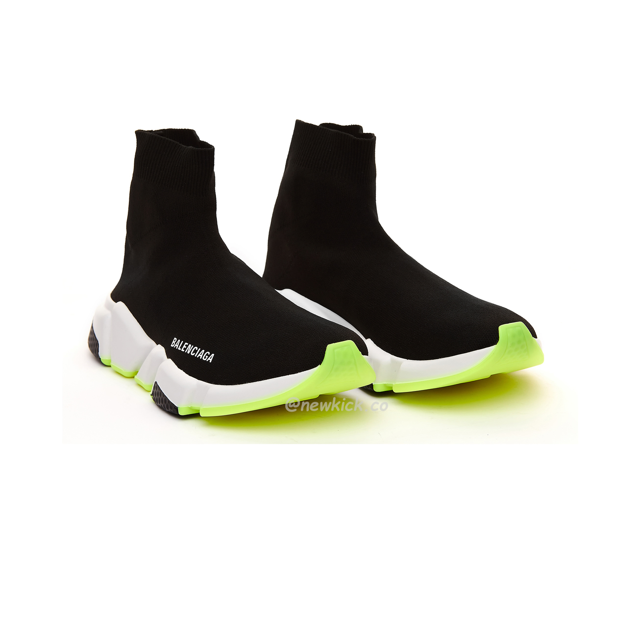 Balenciaga Speed Trainer Black Yellow 587280w17041016 (3) - newkick.vip