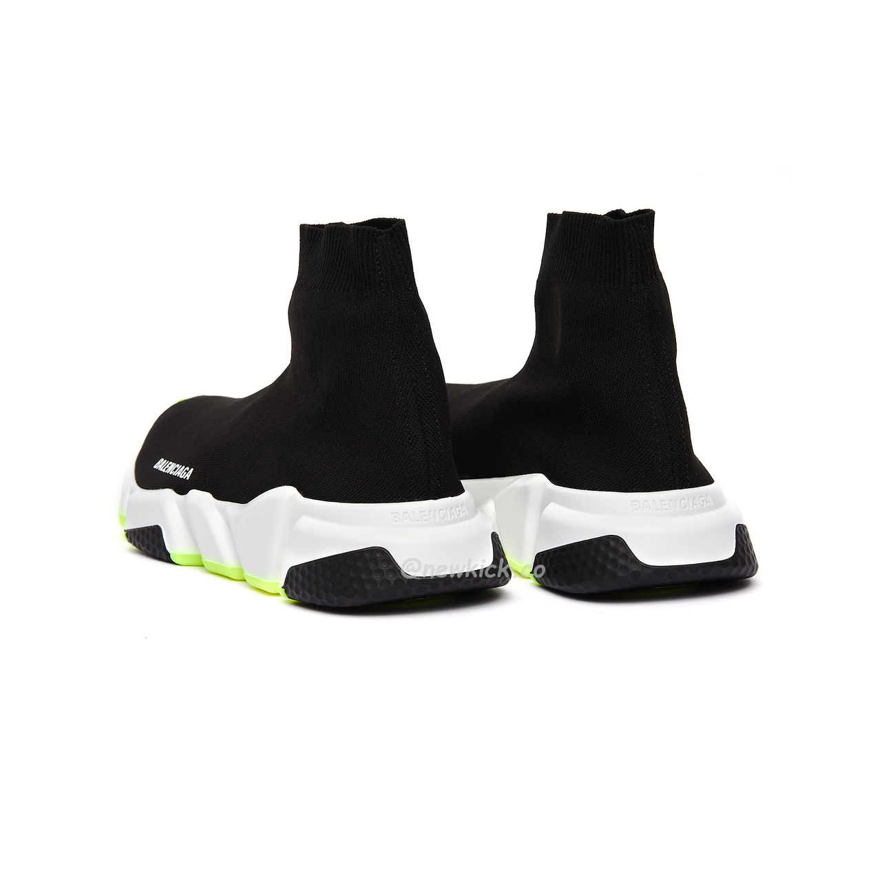 Balenciaga Speed Trainer Black Yellow 587280w17041016 (4) - newkick.vip