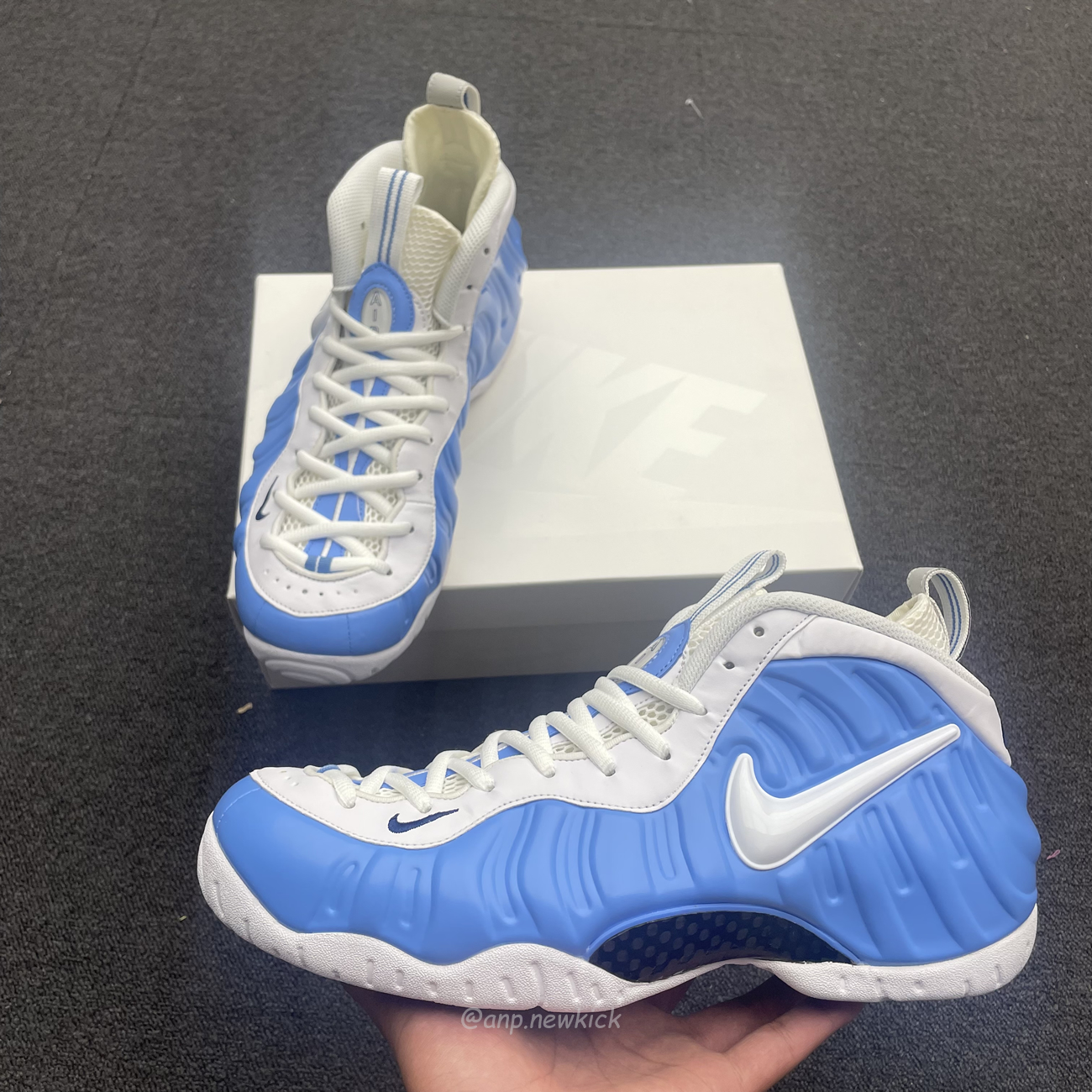 Nike Air Foamposite Pro University Blue 624041 411 (2) - newkick.vip