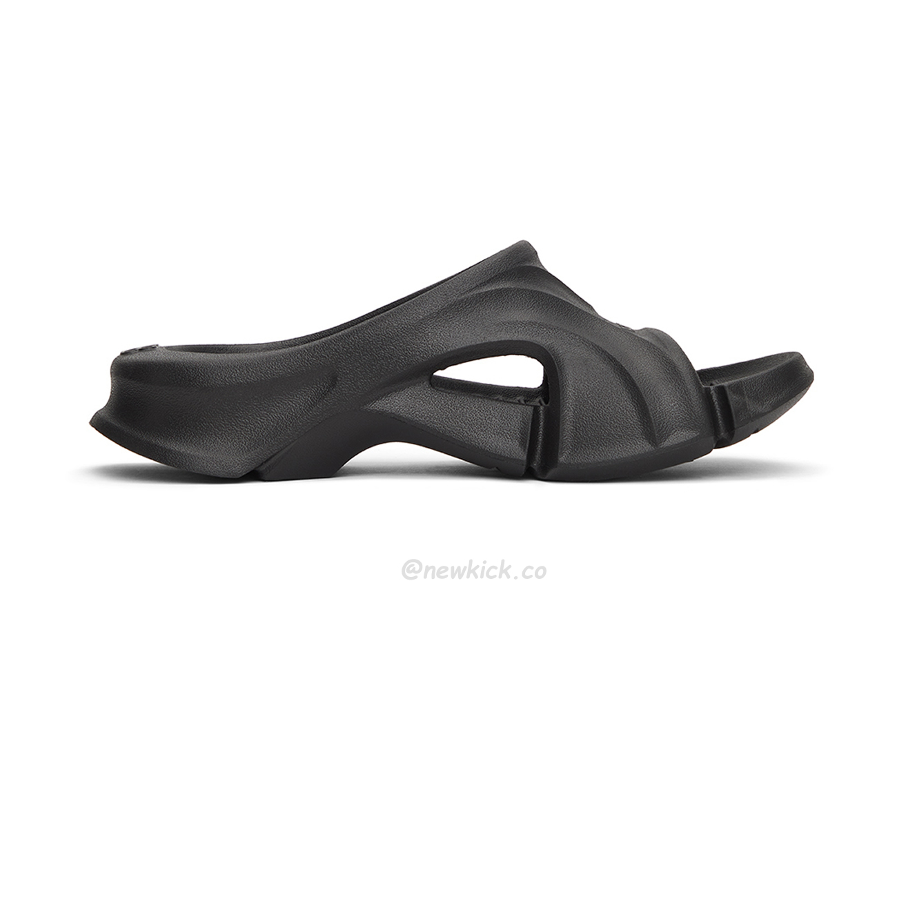 Balenciaga Mold Slide Sandal Black Beige 653874w3ce21000 (14) - newkick.vip