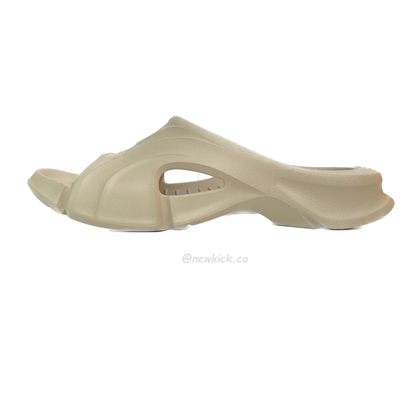 Balenciaga Mold Slide Sandal Black Beige 653874w3ce21000 (19) - newkick.vip