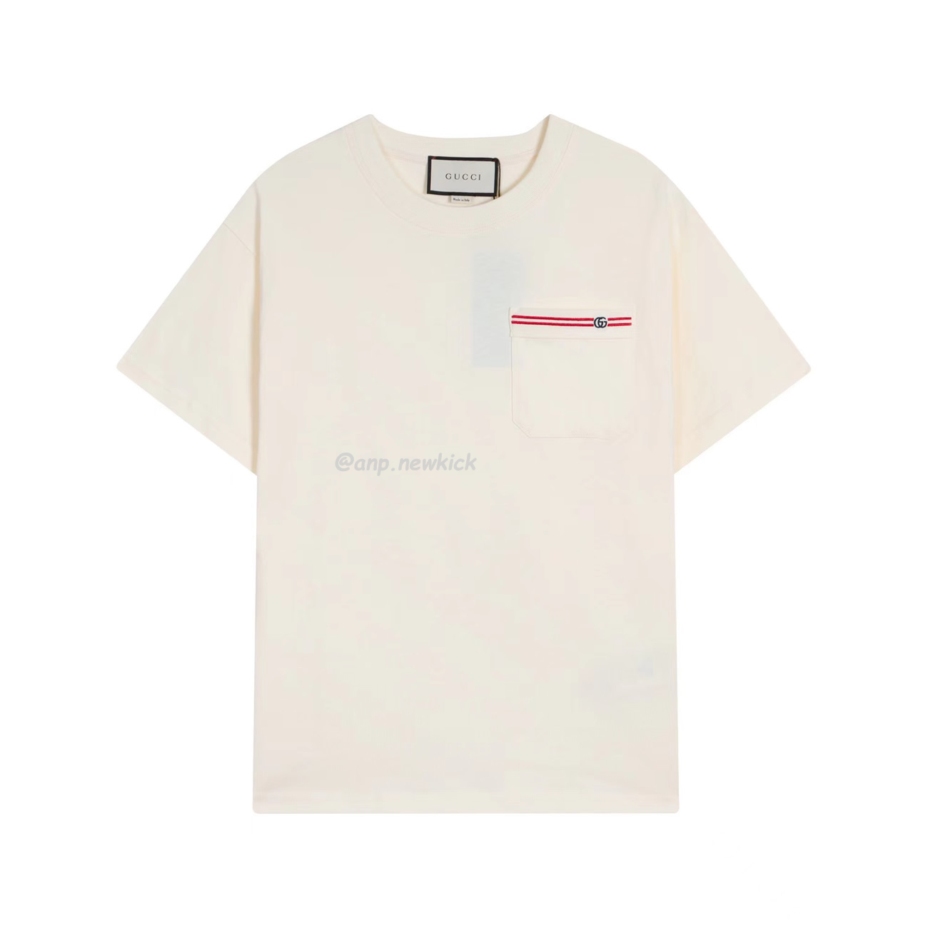 Gucci Xjdvi Emrboidery T Shirt White 673710 (1) - newkick.vip