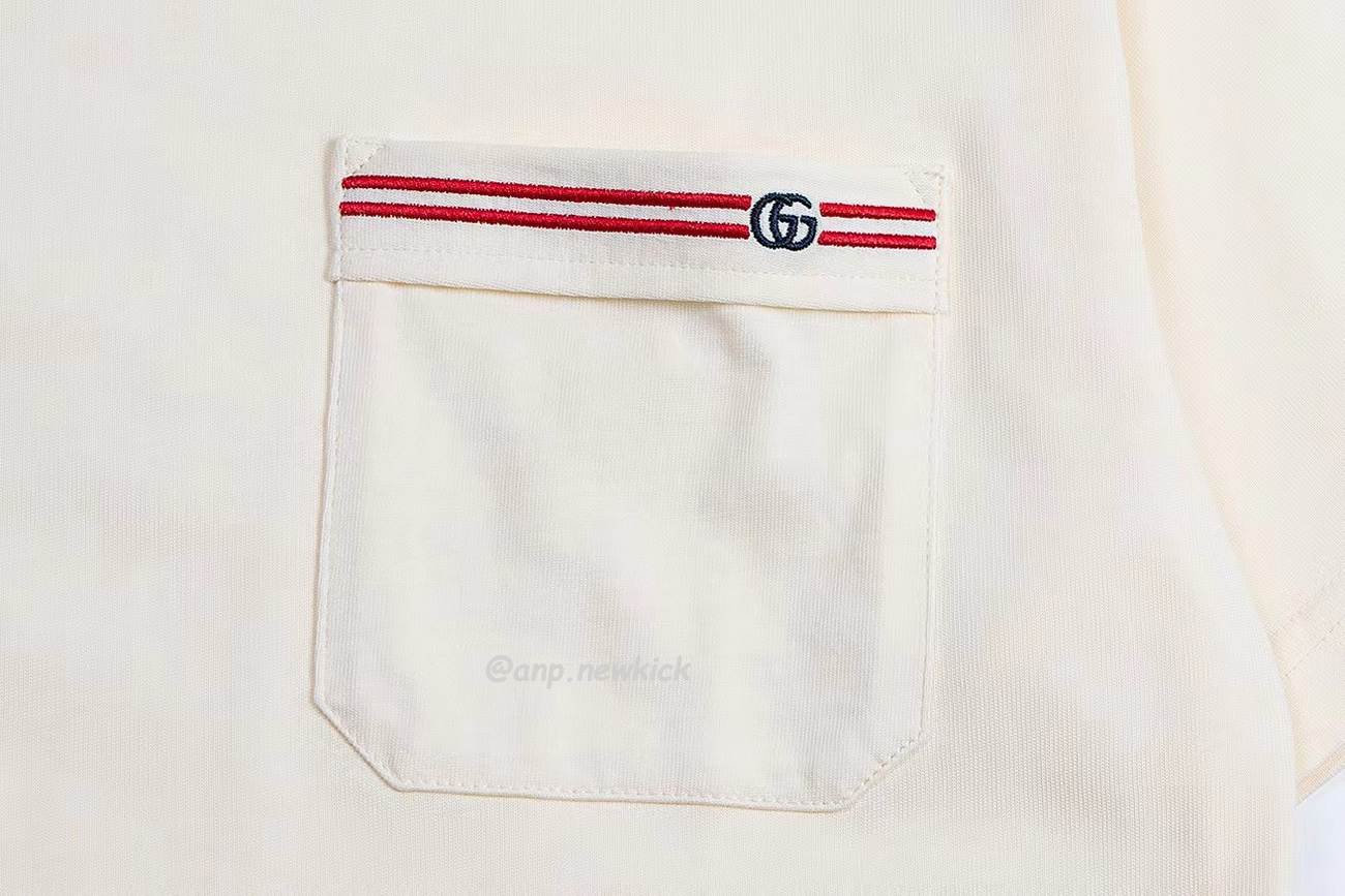 Gucci Xjdvi Emrboidery T Shirt White 673710 (9) - newkick.vip