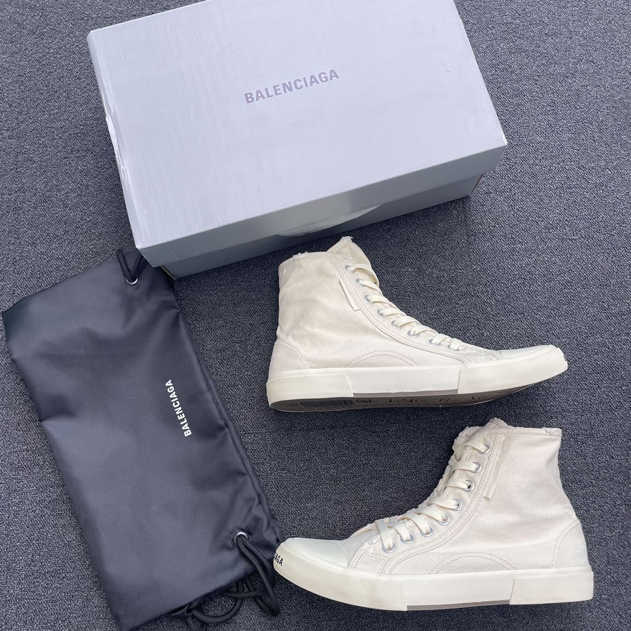 Balenciaga Paris High Top Black 688752w3rc11090 (30) - newkick.vip