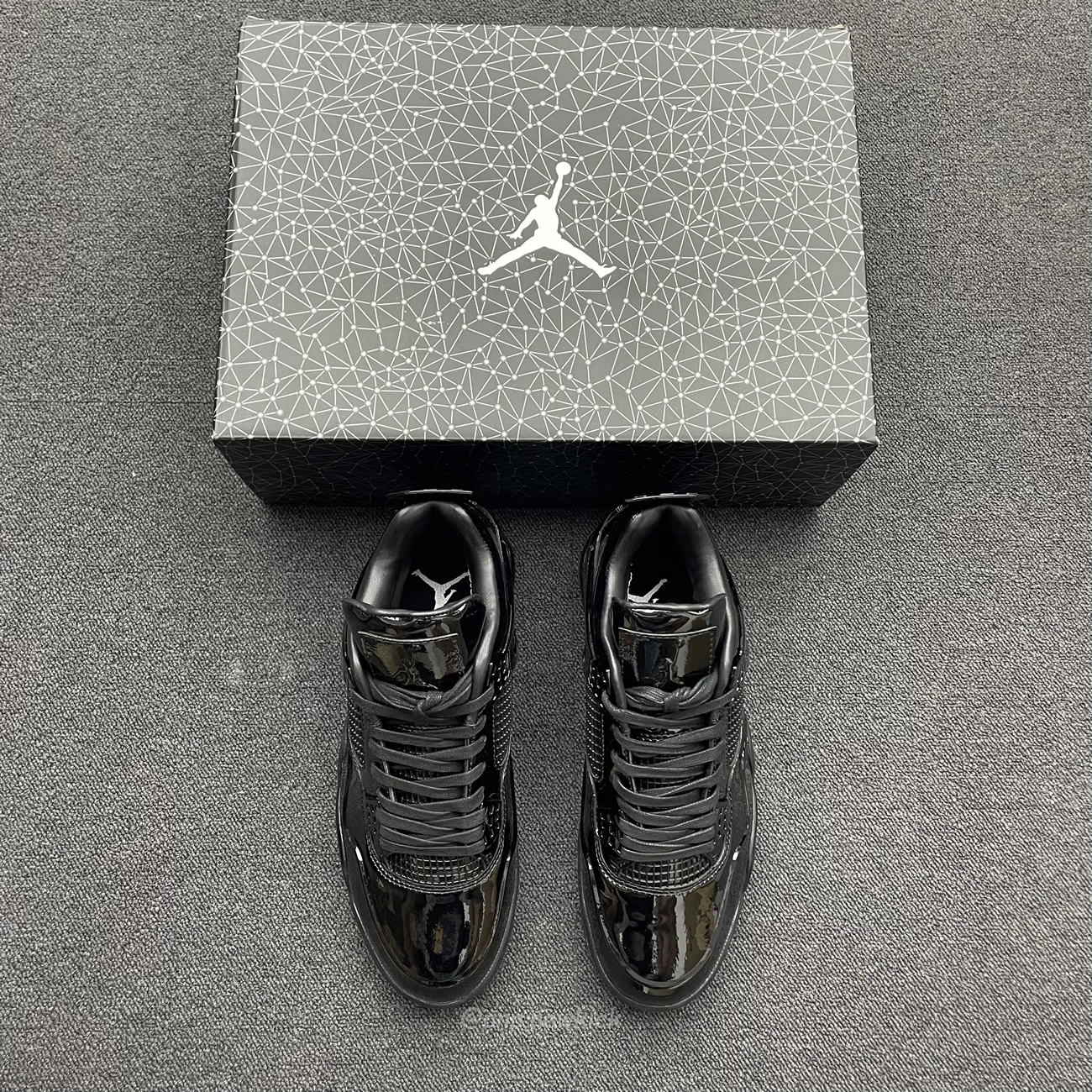 Air Jordan 4 Retro 11lab4 Black 719864 010 (7) - newkick.vip