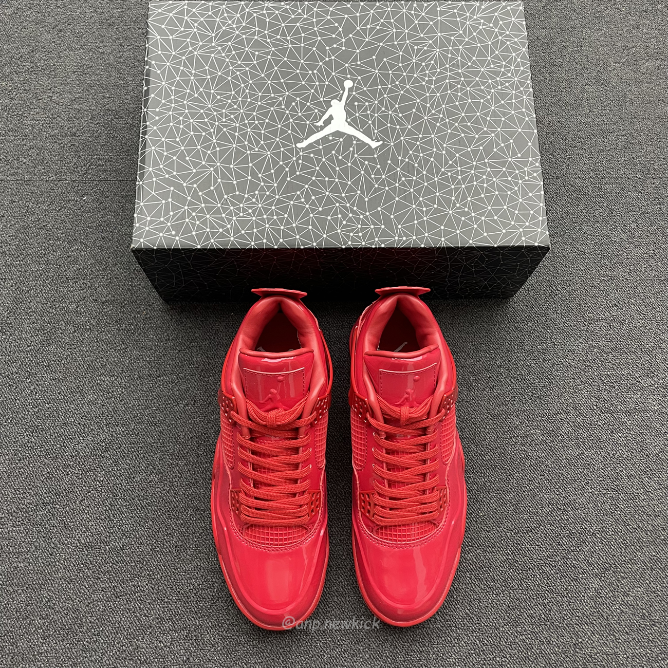 Air Jordan 4 Retro 11lab4 Red 719864 600 (11) - newkick.vip