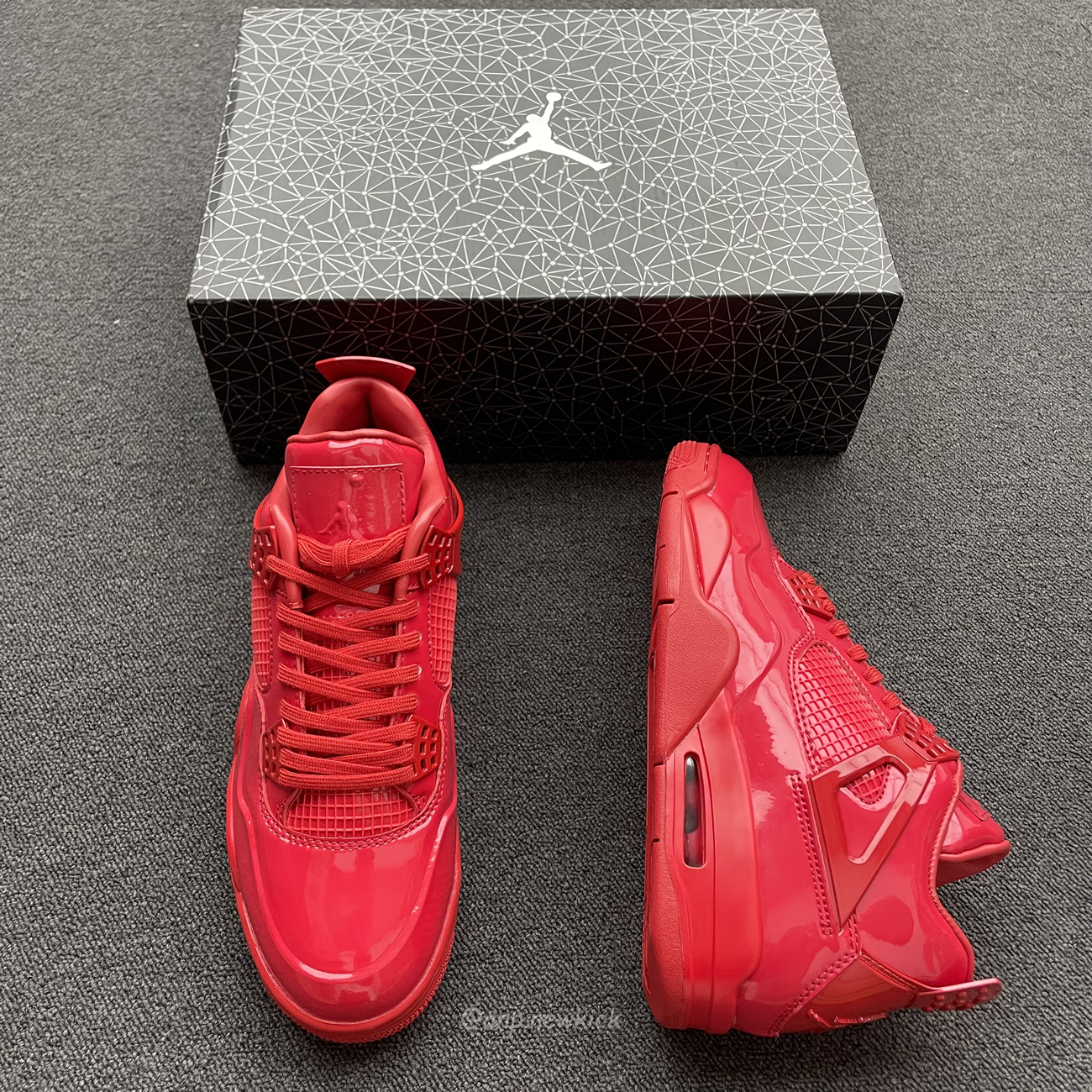 Air Jordan 4 Retro 11lab4 Red 719864 600 (12) - newkick.vip