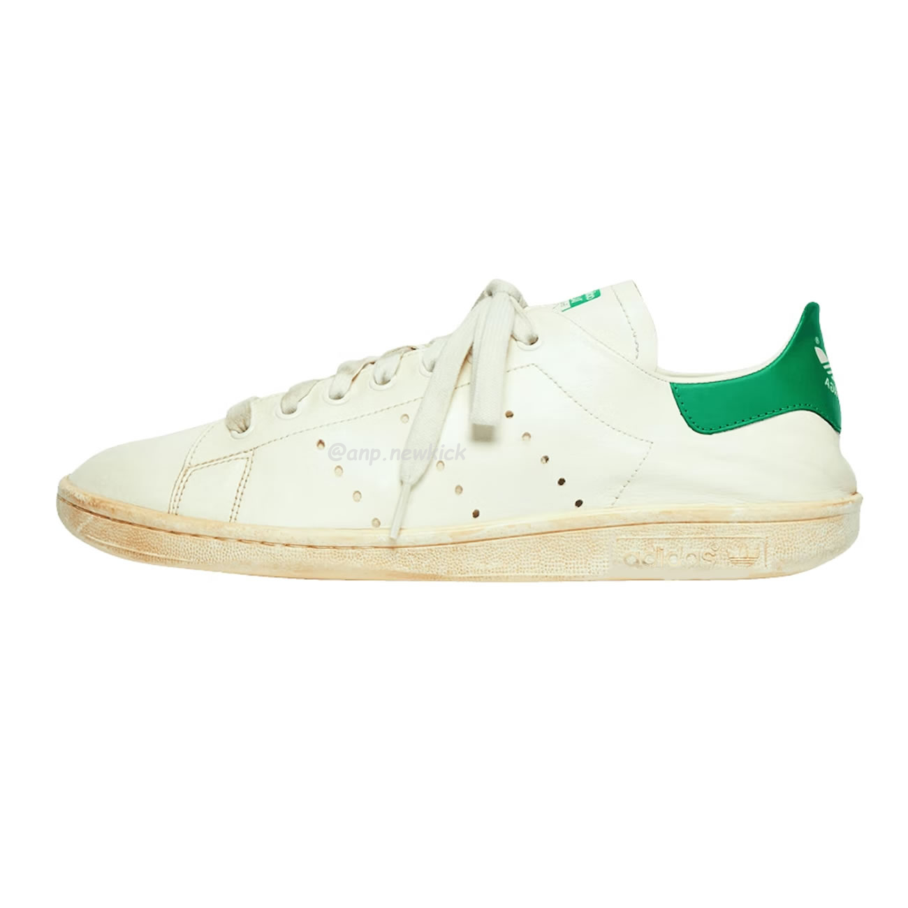 Adidas X Balenciaga Stan Smith Worn Out Off White Green 721835 Wbdv4 9703 (1) - newkick.vip