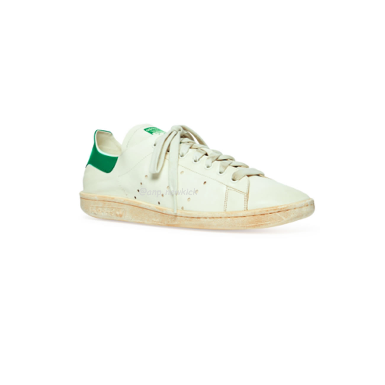 Adidas X Balenciaga Stan Smith Worn Out Off White Green 721835 Wbdv4 9703 (10) - newkick.vip