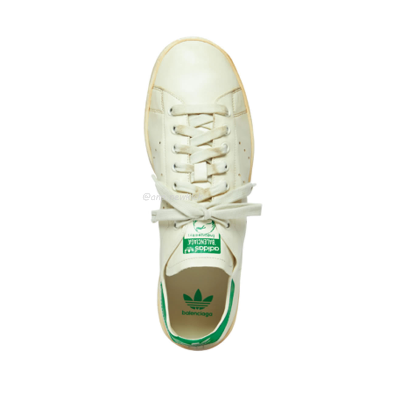 Adidas X Balenciaga Stan Smith Worn Out Off White Green 721835 Wbdv4 9703 (8) - newkick.vip