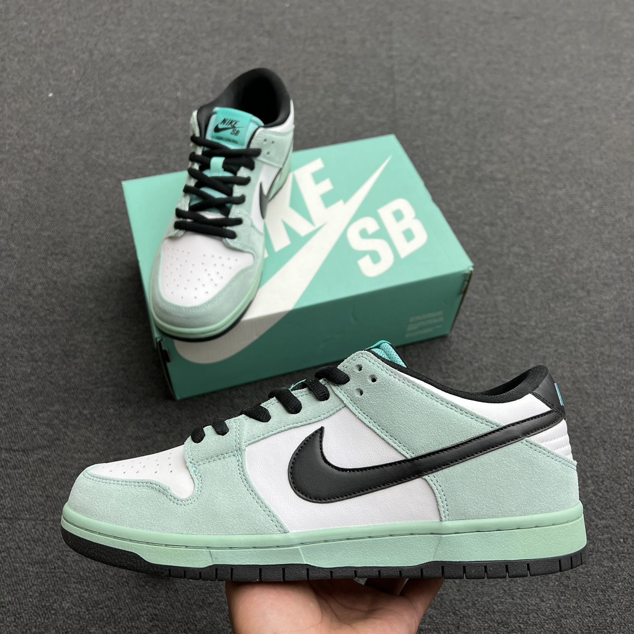 Nike Sb Dunk Low Sea Crystal 819674 301 (11) - newkick.vip