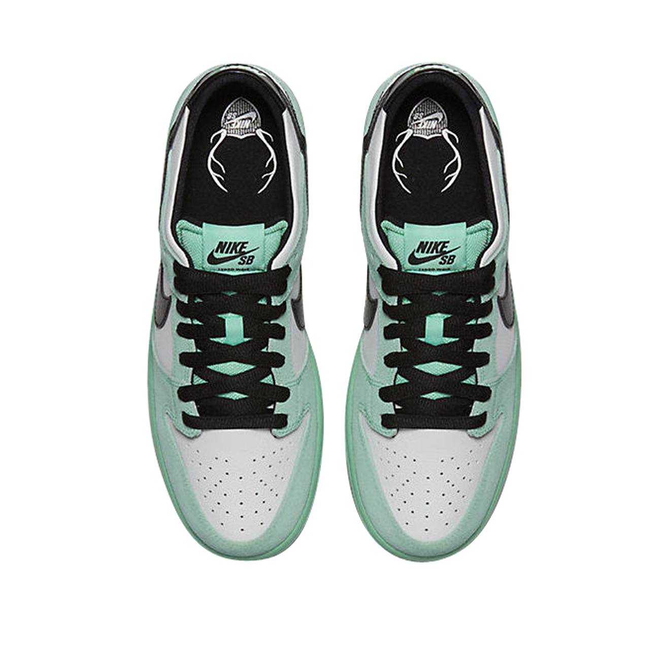 Nike Sb Dunk Low Sea Crystal 819674 301 (3) - newkick.vip