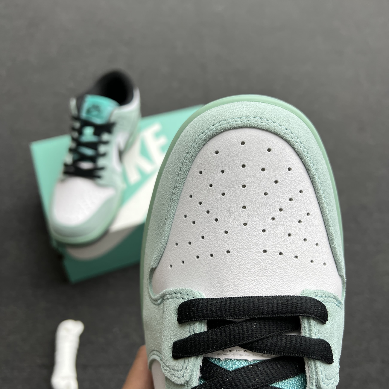 Nike Sb Dunk Low Sea Crystal 819674 301 (9) - newkick.vip