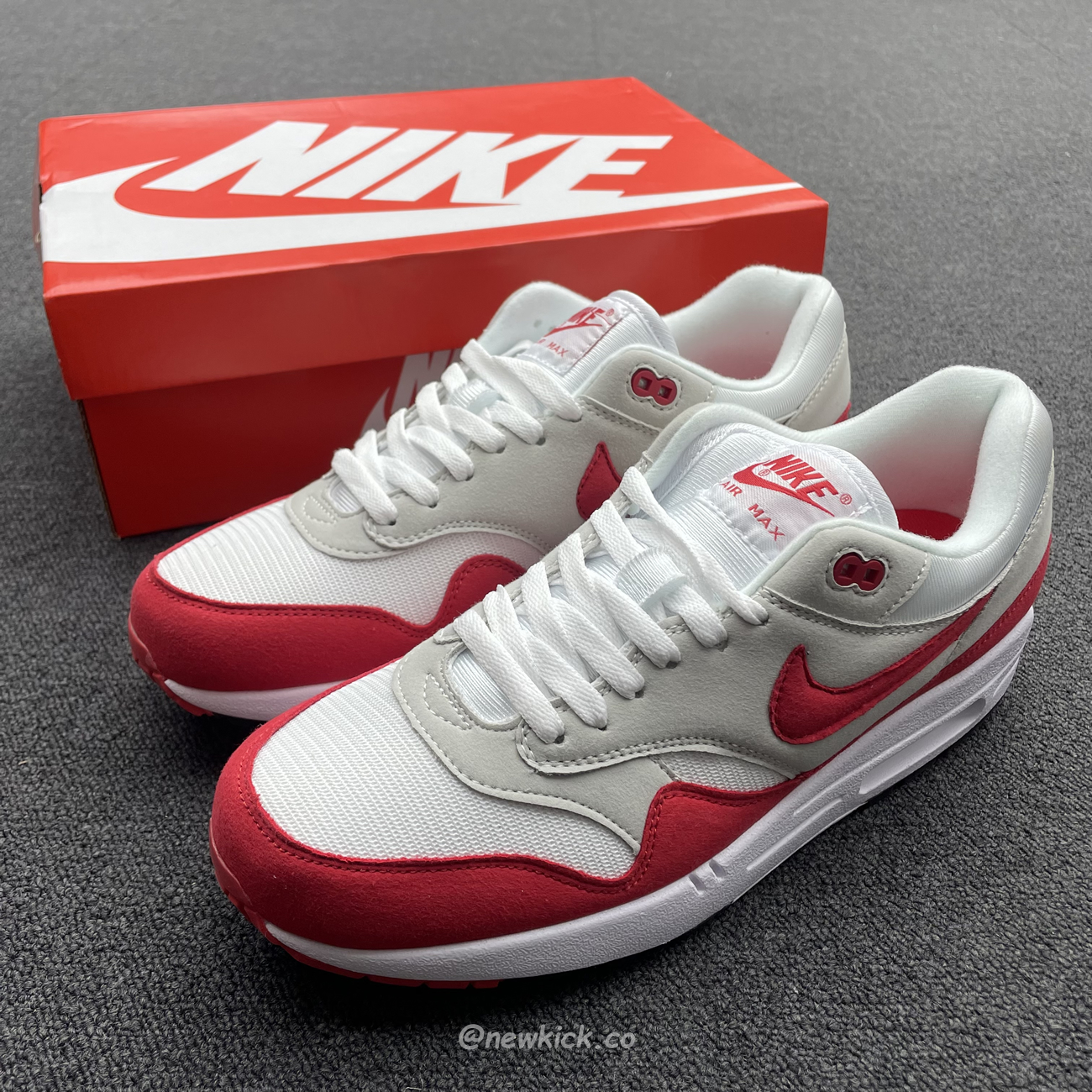 Nike Air Max 1 Anniversary Red 20172018 Restock Pair 908375 103(7) - newkick.vip