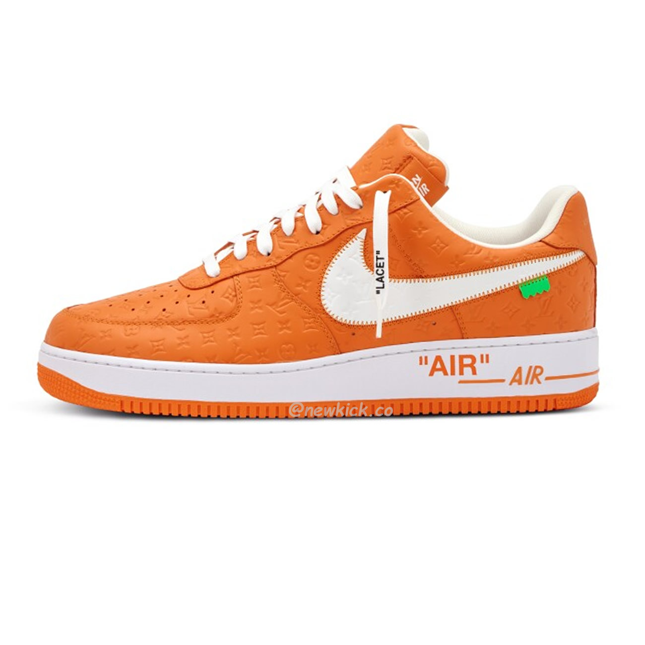 Lv X Nike Air Force 1 Low Orange (1) - newkick.vip