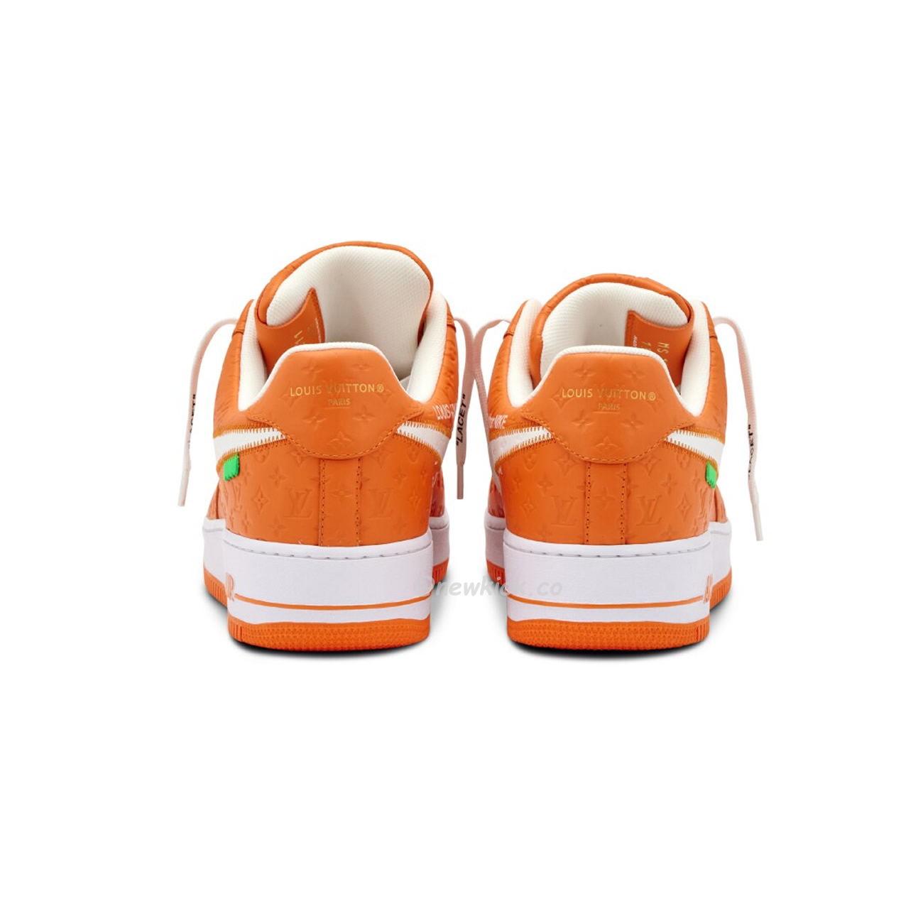 Lv X Nike Air Force 1 Low Orange (13) - newkick.vip