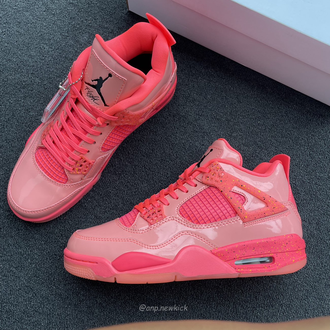 Air Jordan 4 Retro Hot Punch Aq9128 600 (4) - newkick.vip