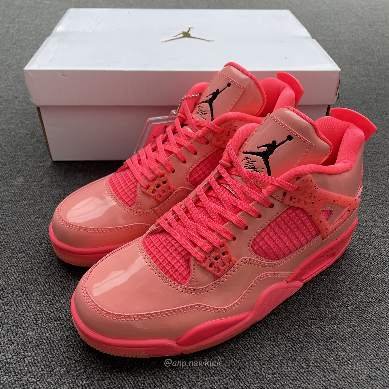 Air Jordan 4 Retro Hot Punch Aq9128 600 (5) - newkick.vip