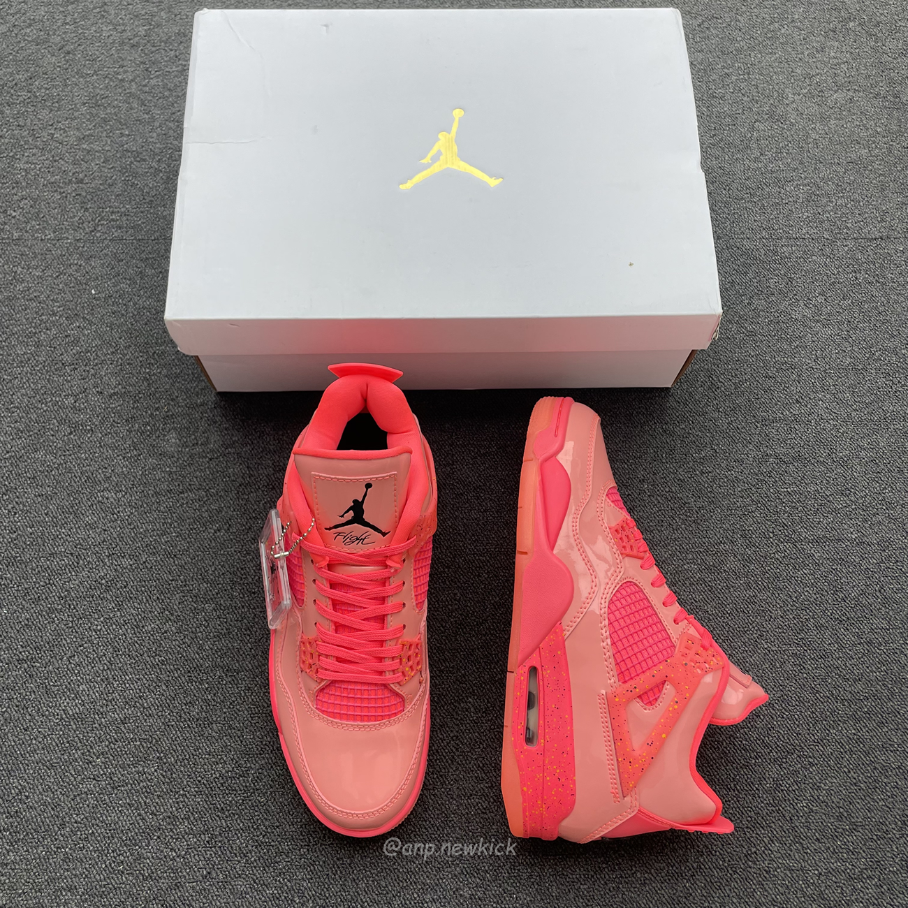 Air Jordan 4 Retro Hot Punch Aq9128 600 (6) - newkick.vip