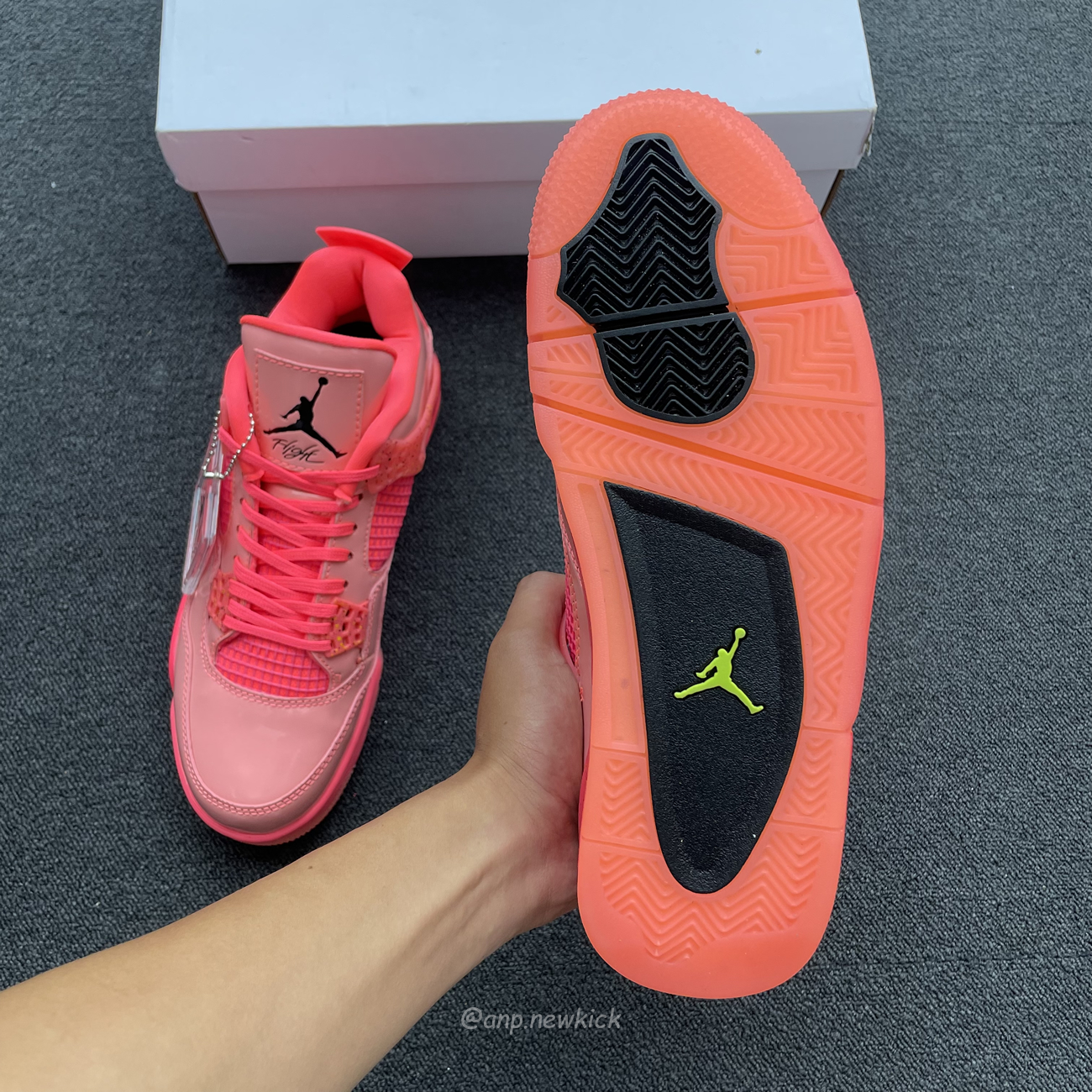 Air Jordan 4 Retro Hot Punch Aq9128 600 (7) - newkick.vip