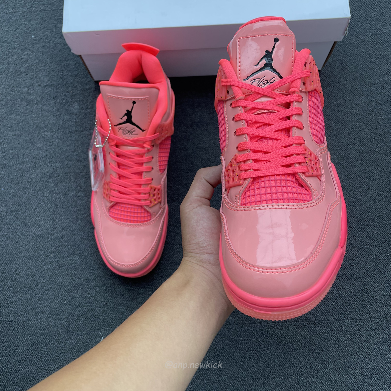 Air Jordan 4 Retro Hot Punch Aq9128 600 (8) - newkick.vip