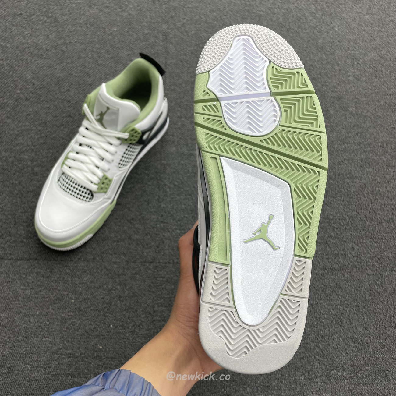 Air Jordan 4 Retro Seafoam Aq9129 103 (22) - newkick.vip