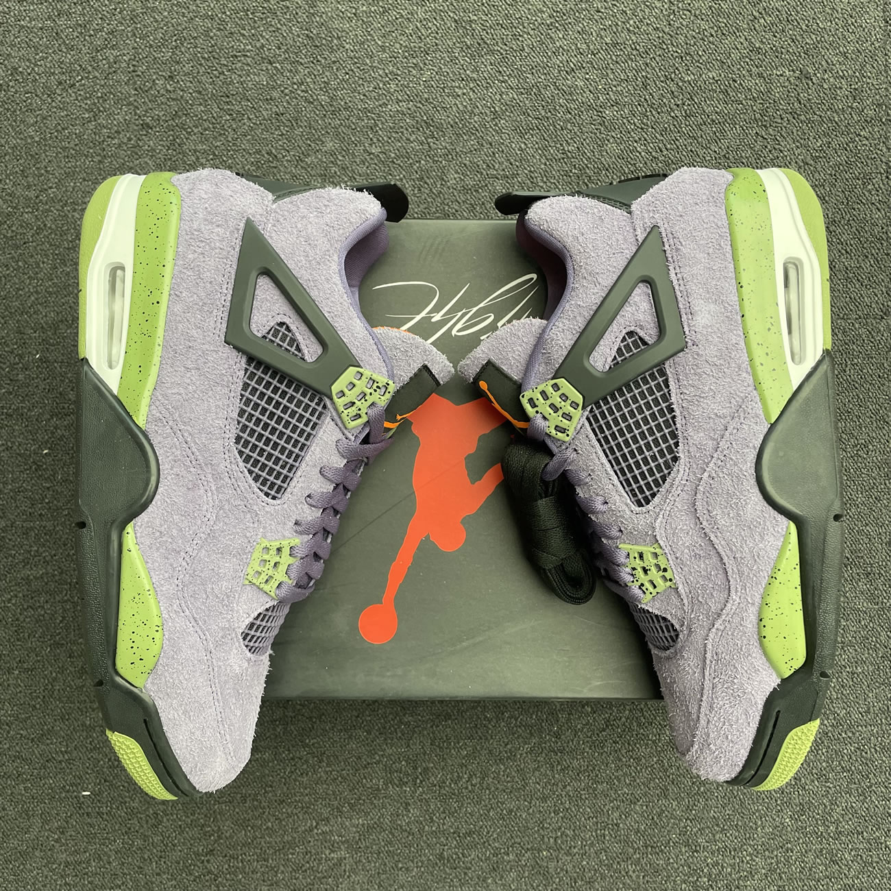 Jordan 4 Retro Canyon Purple W Aq9129 500 (10) - newkick.vip