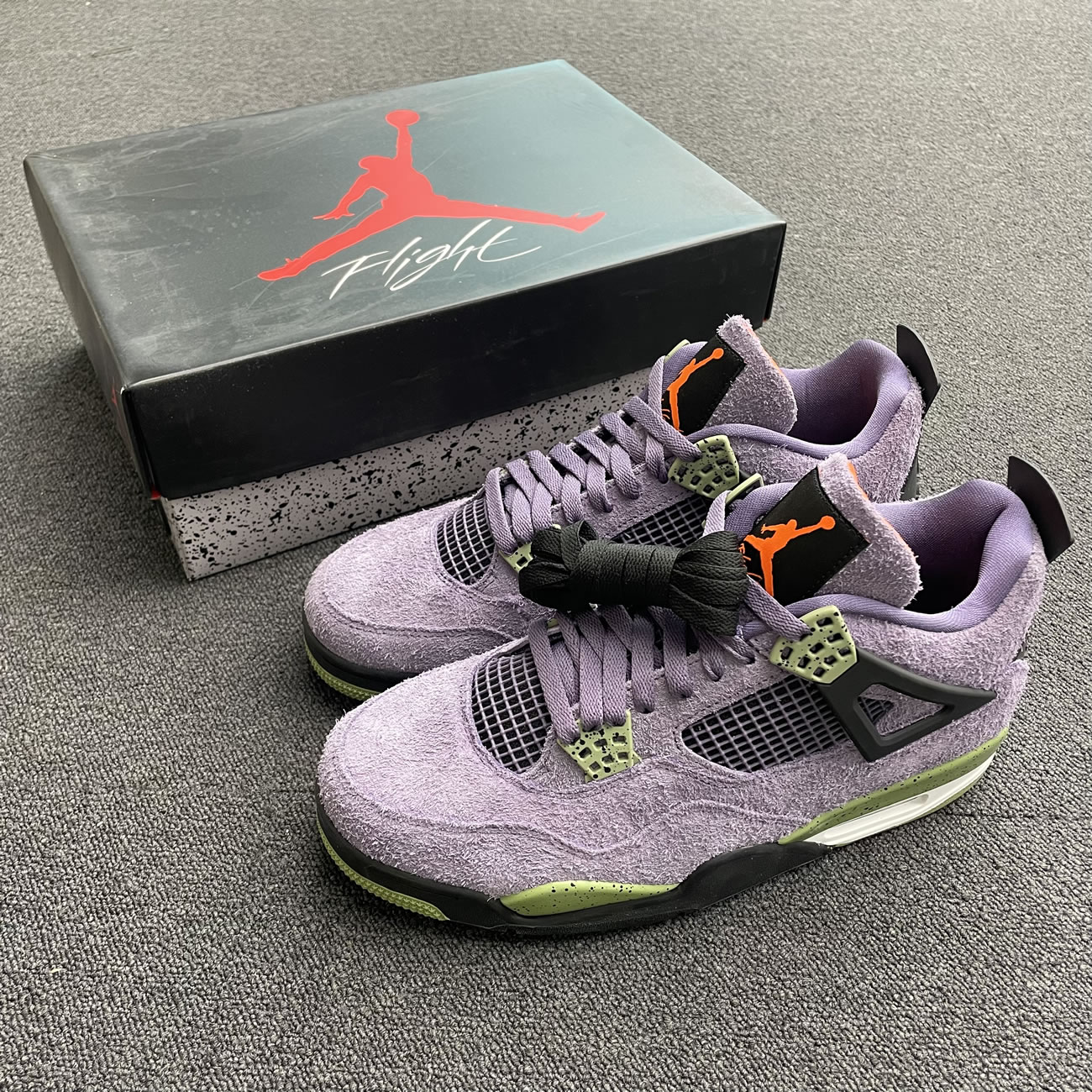 Jordan 4 Retro Canyon Purple W Aq9129 500 (6) - newkick.vip