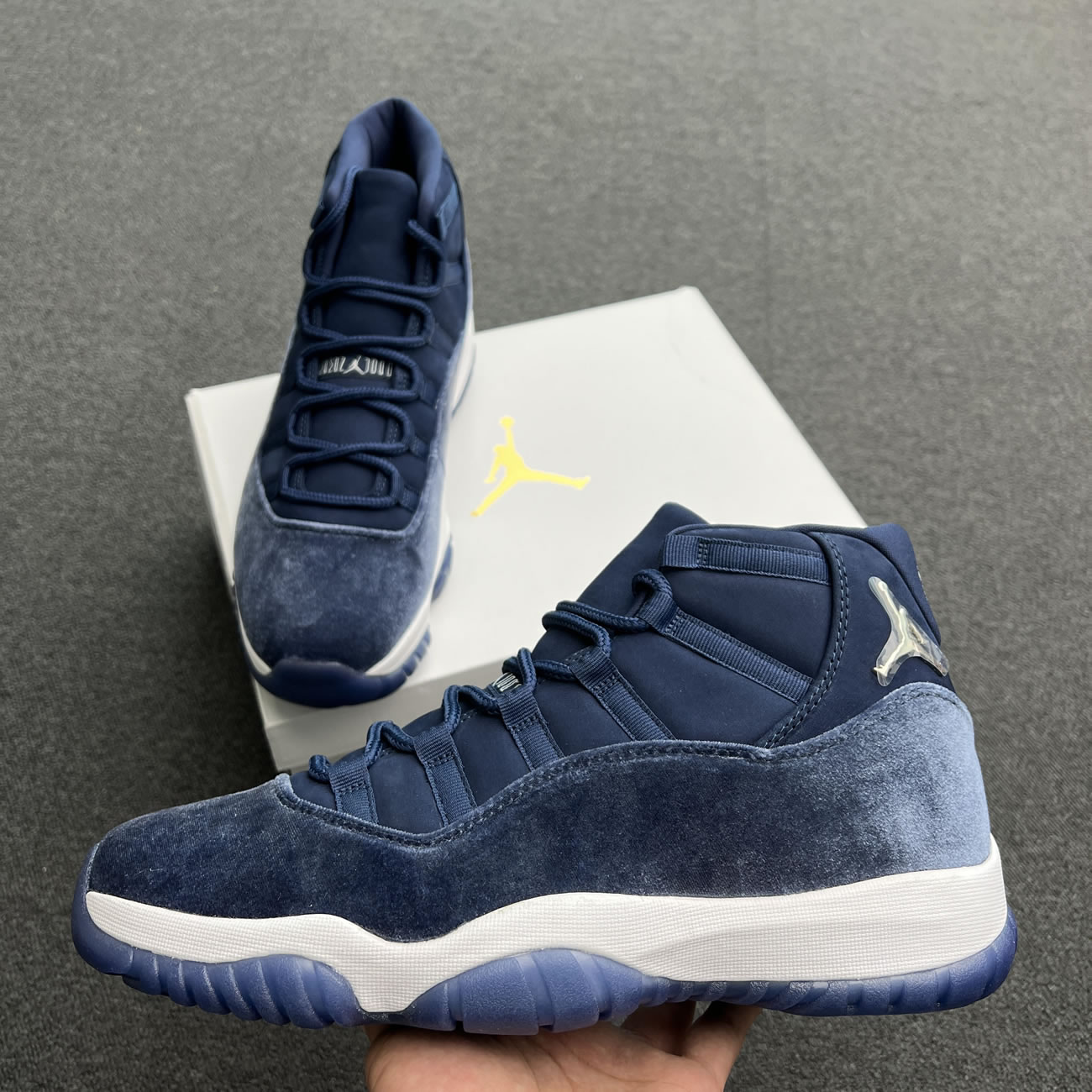 Jordan 11 Retro Midnight Navy W Ar0715 441 (5) - newkick.vip