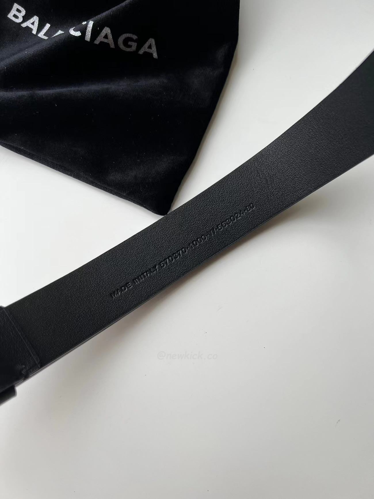 Balenciaga Bb Logo Belt (3) - newkick.vip