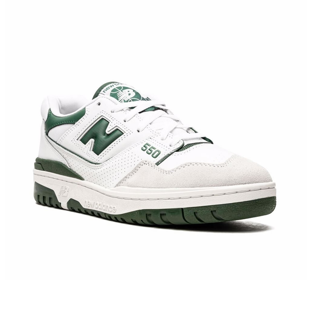 New Balance 550 White Green Bb550wt1 (9) - newkick.vip