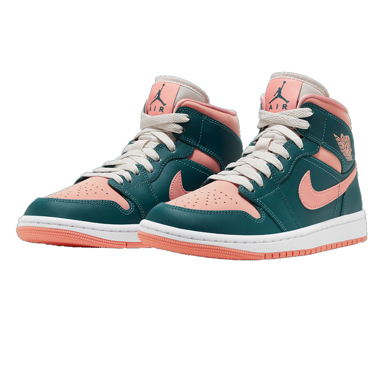 Air Jordan 1 Mid Dark Teal Green Bq6472 308 (10) - newkick.vip