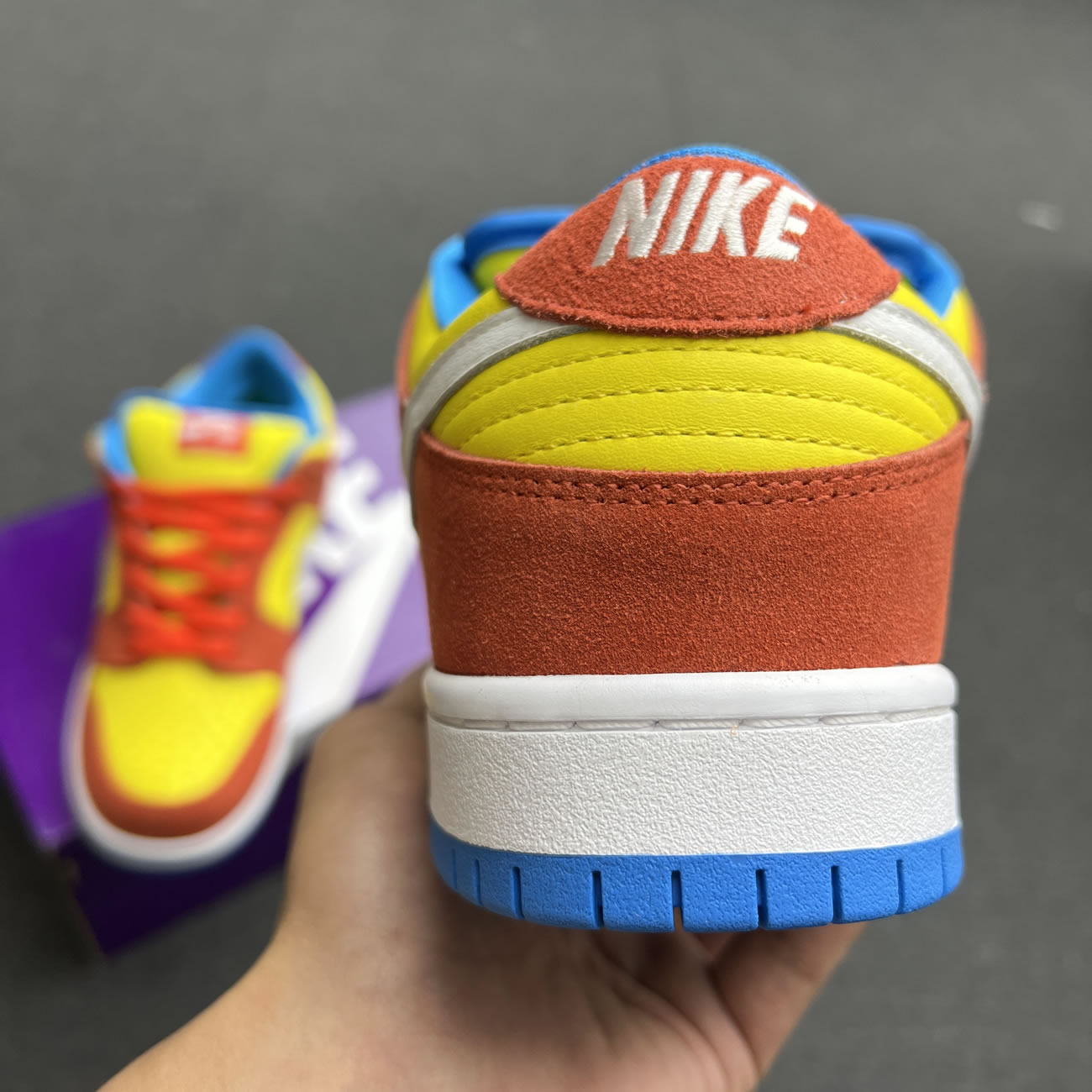 Nike Sb Dunk Low Pro Bart Simpson Bq6817 602 (7) - newkick.vip