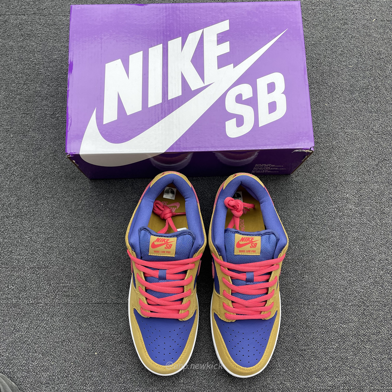 Nike Sb Dunk Low Reverse Papa Bear Bq6817 700 (13) - newkick.vip