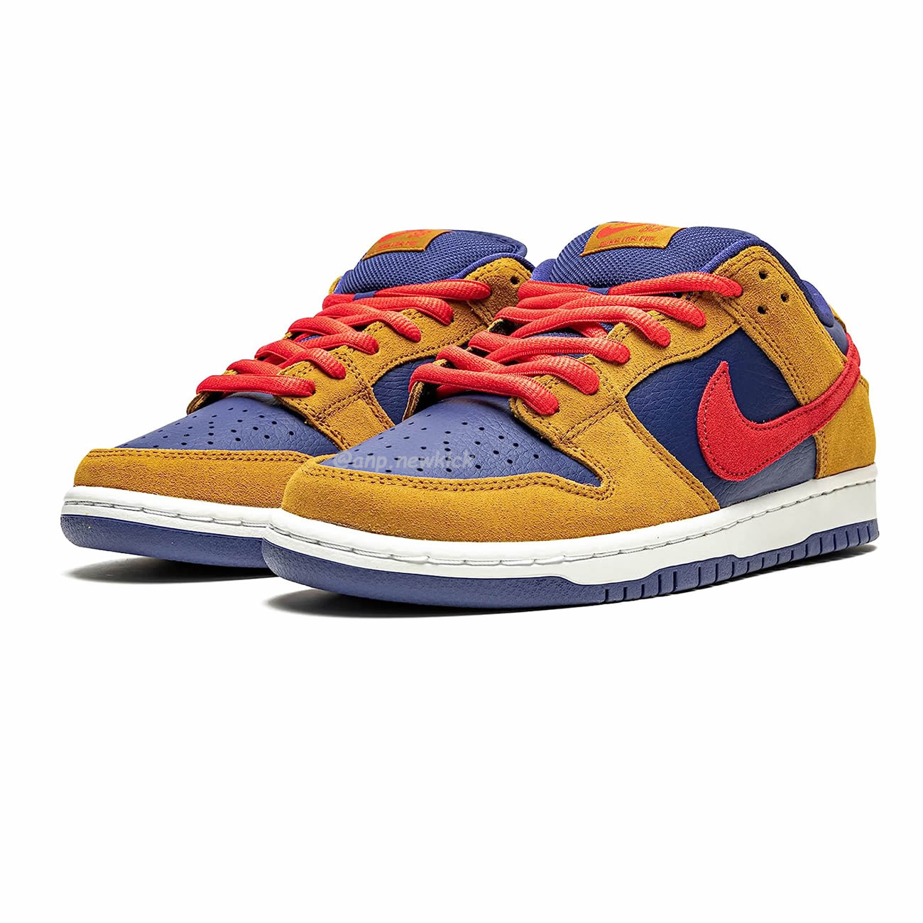 Nike Sb Dunk Low Reverse Papa Bear Bq6817 700 (2) - newkick.vip