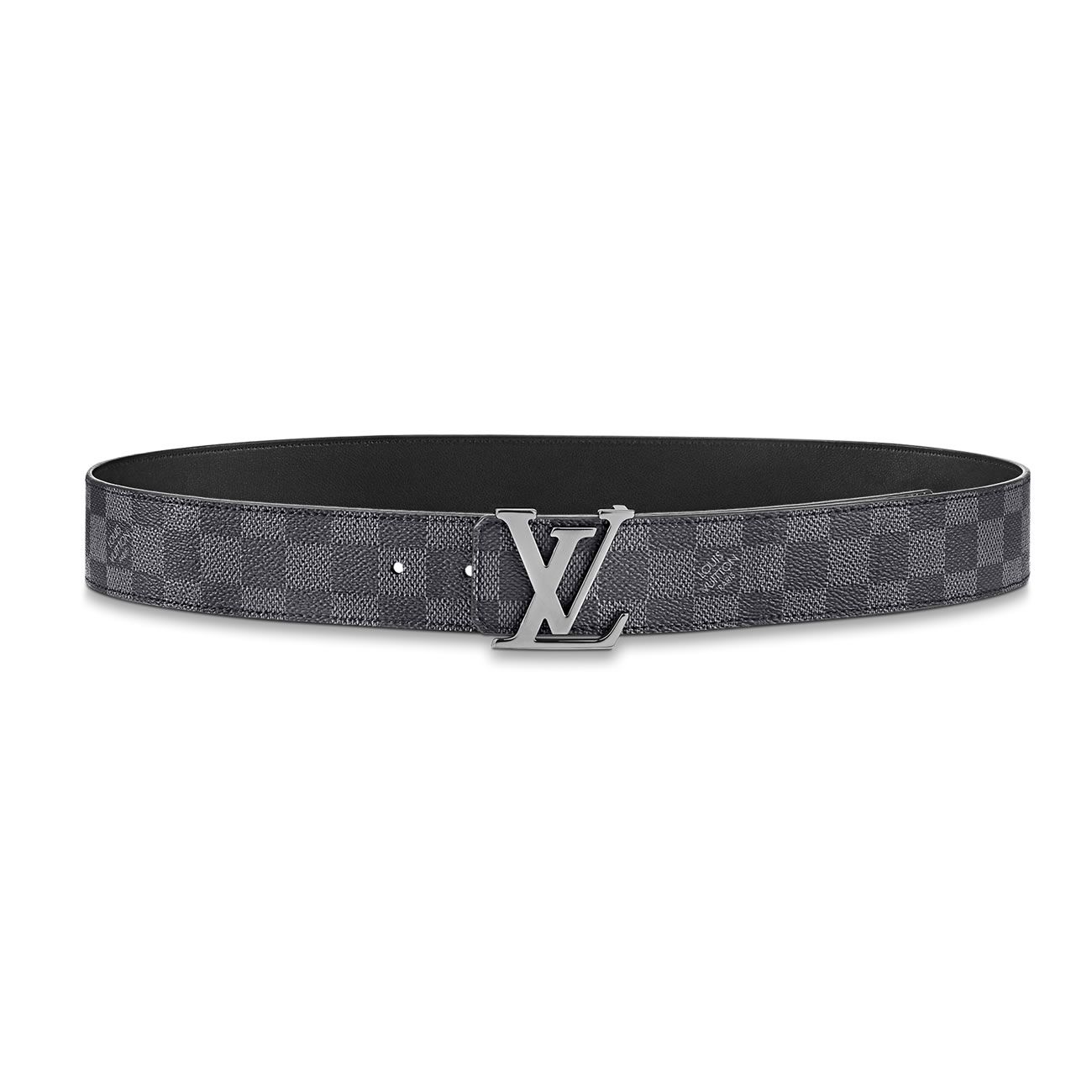 Lv Initiales 95cm 125cm Damier Black Belt (3) - newkick.vip