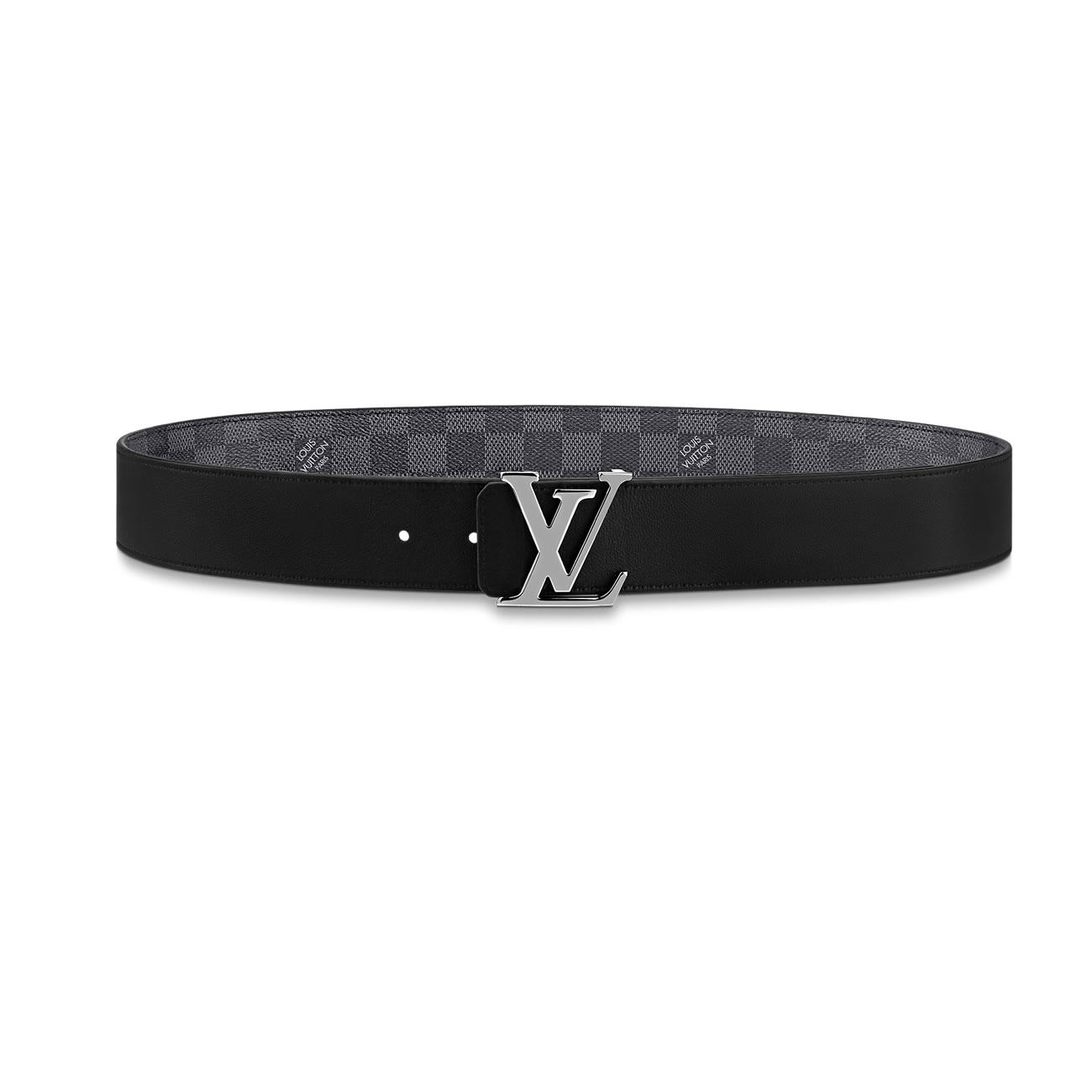 Lv Initiales 95cm 125cm Damier Black Belt (9) - newkick.vip